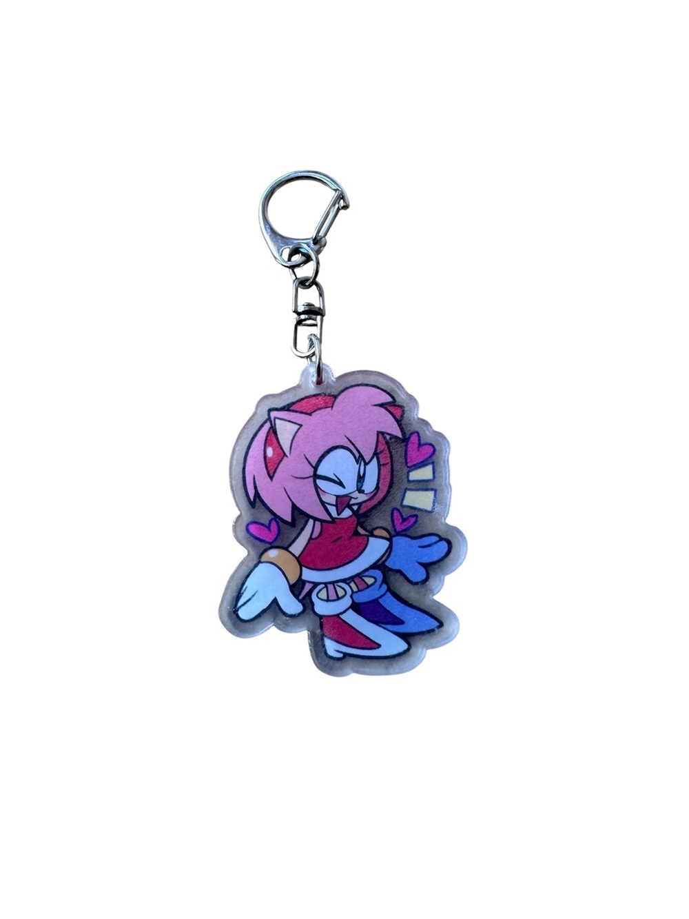 Sonic the hedgehog keychain